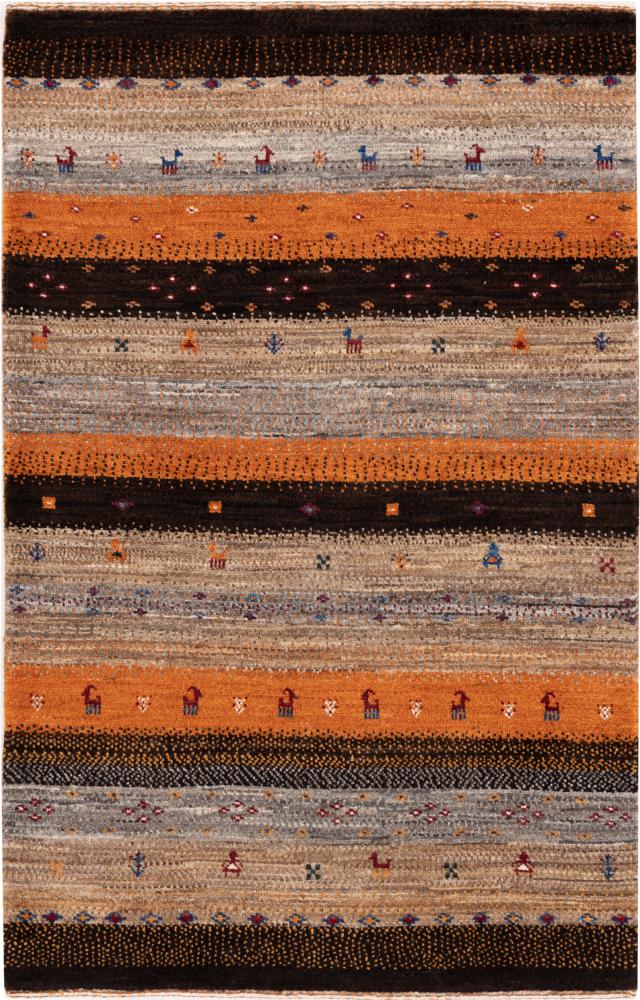 Perzisch tapijt Perzisch Gabbeh Loribaft Tabiibaft 127x83 127x83, Perzisch tapijt Handgeknoopte