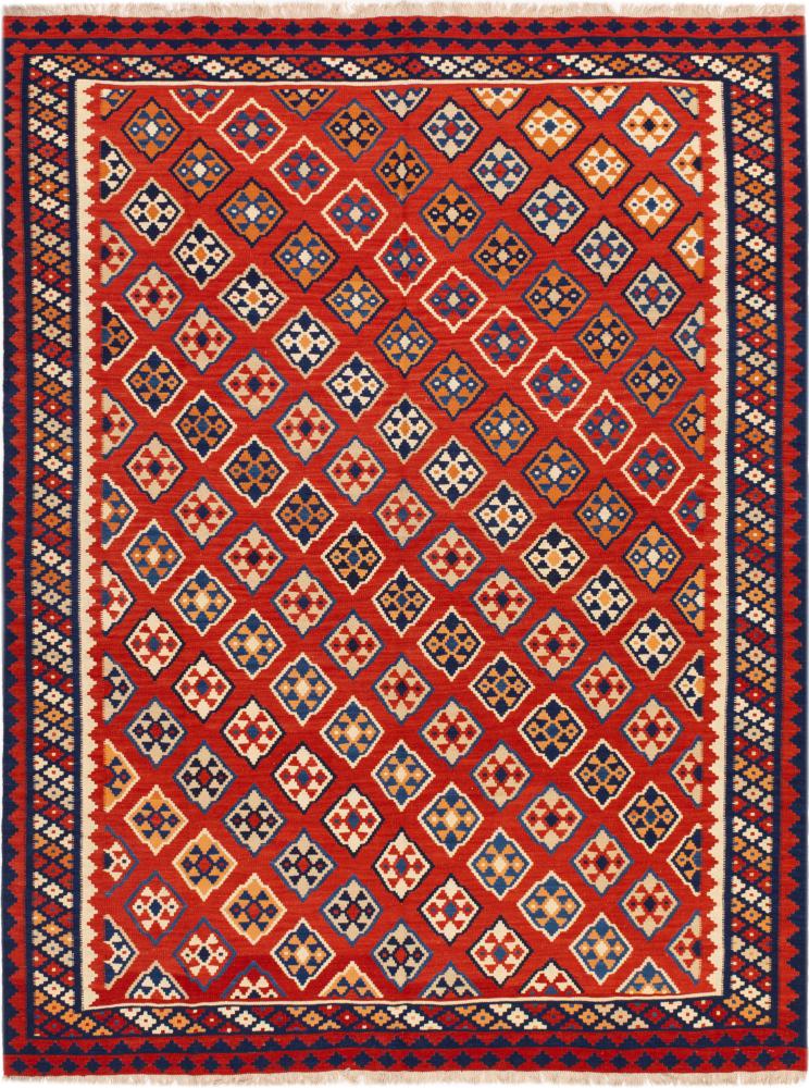 Perserteppich Kelim Fars Ghashghai 9'7"x7'5" 9'7"x7'5", Perserteppich Handgewebt