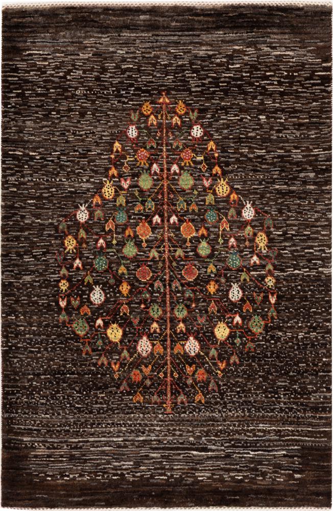 Perzisch tapijt Perzisch Gabbeh Loribaft Tabiibaft 127x82 127x82, Perzisch tapijt Handgeknoopte