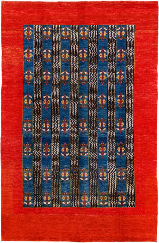 Persian Rug Persian Gabbeh Loribaft 389x253 389x253, Persian Rug Knotted by hand