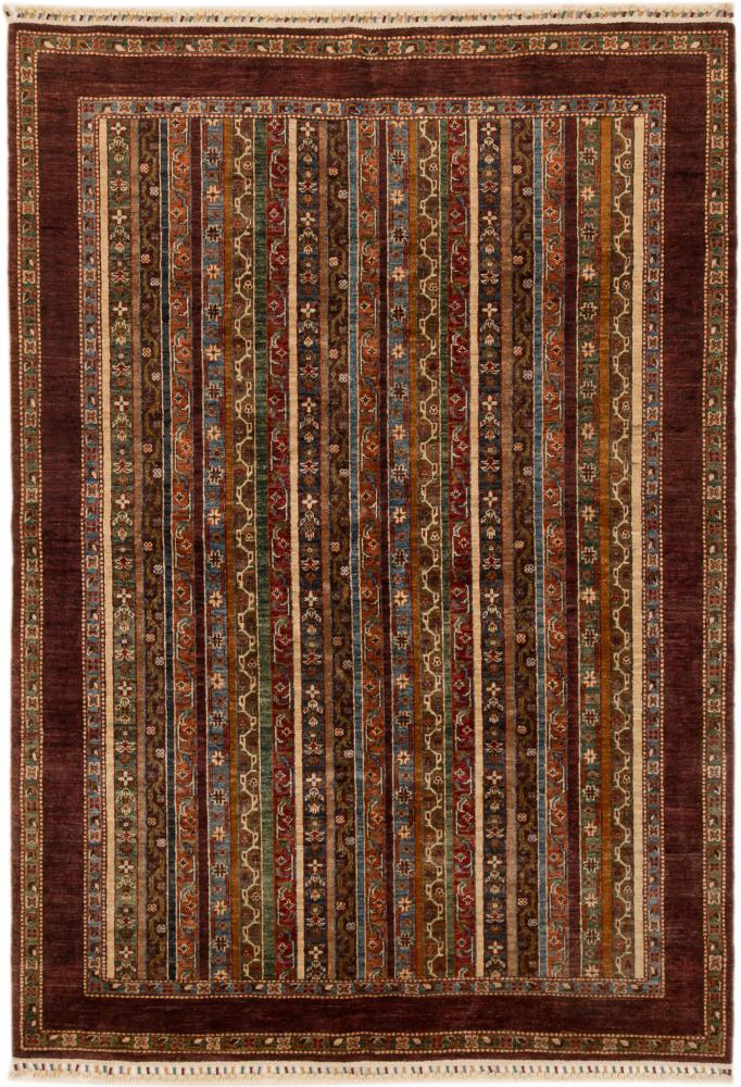 Tapis afghan Arijana Shaal 240x168 240x168, Tapis persan Noué à la main