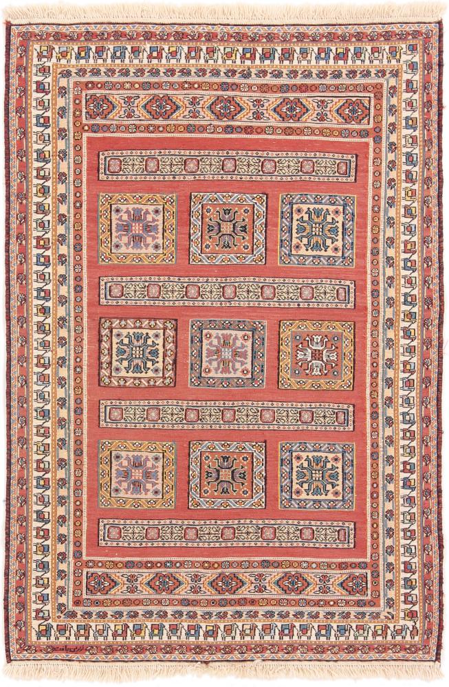 Tapete persa Kilim Soozani 124x81 124x81, Tapete persa Tecido à mão