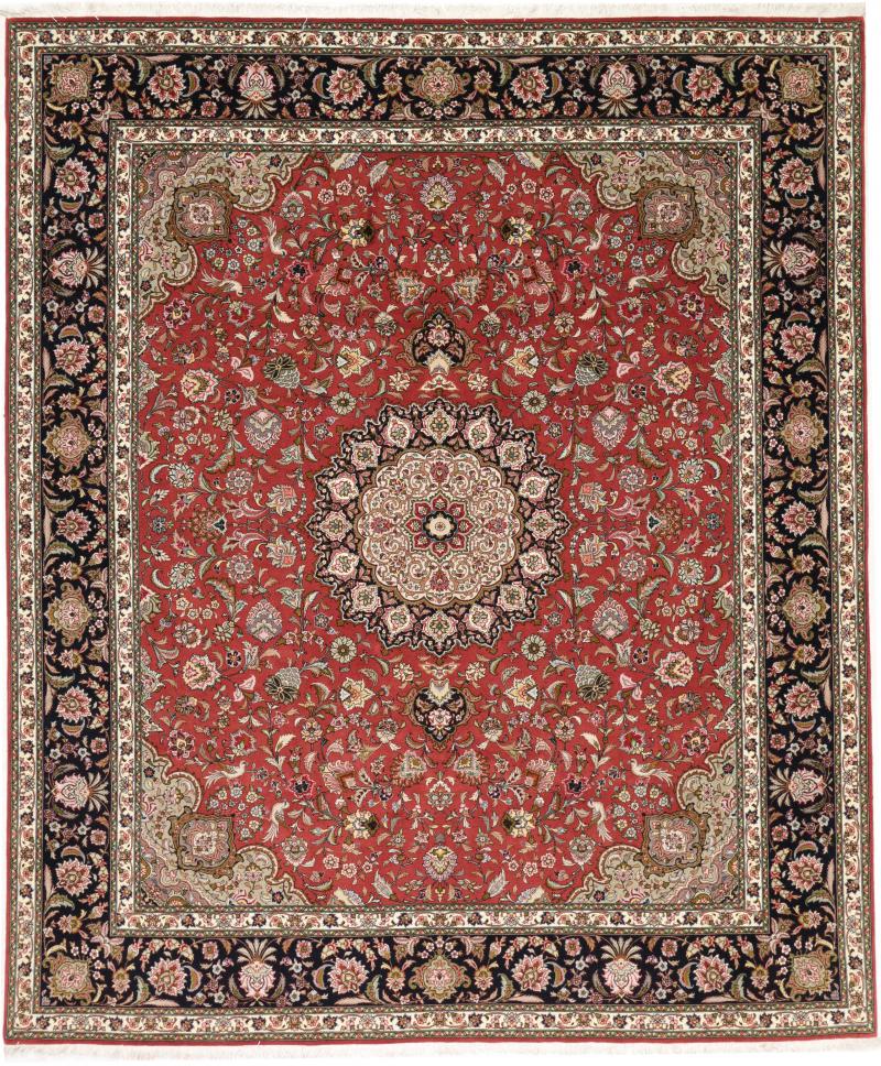 Tapete persa Tabriz 50Raj 303x252 303x252, Tapete persa Atado à mão