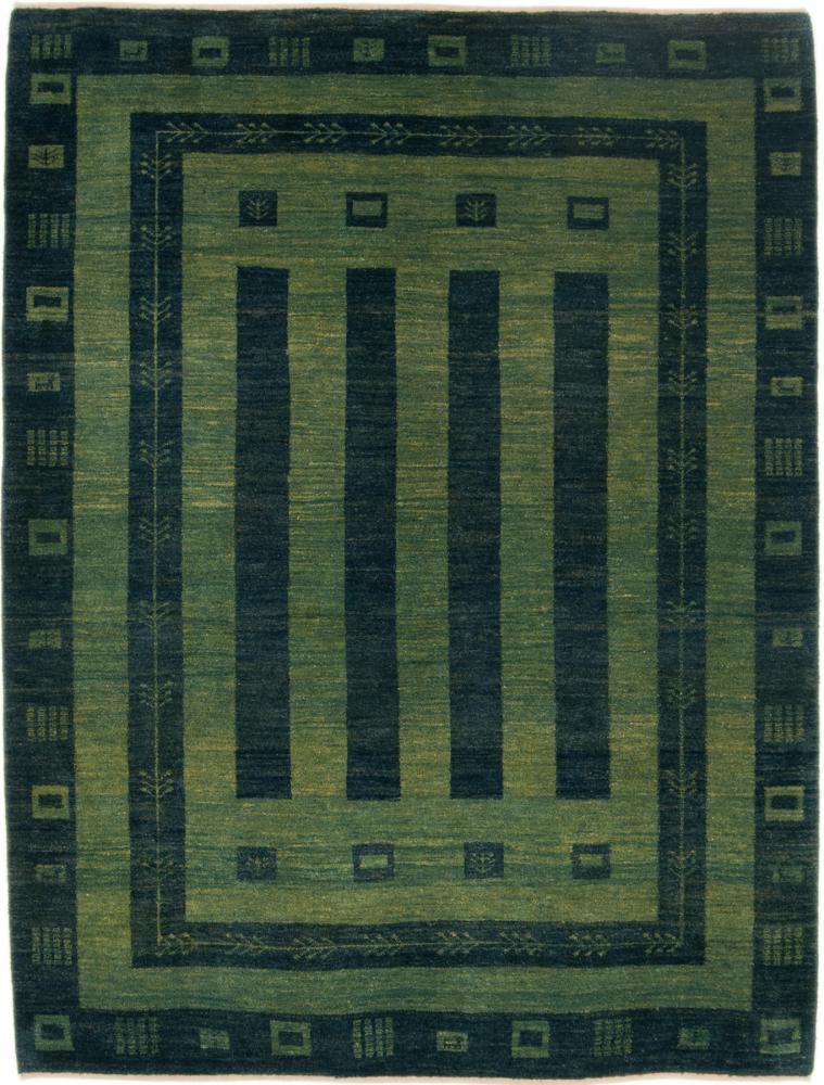 Persian Rug Persian Gabbeh Loribaft 7'7"x5'10" 7'7"x5'10", Persian Rug Knotted by hand