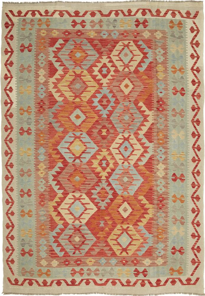 Tapete afegão Kilim Afegão 242x172 242x172, Tapete persa Tecido à mão