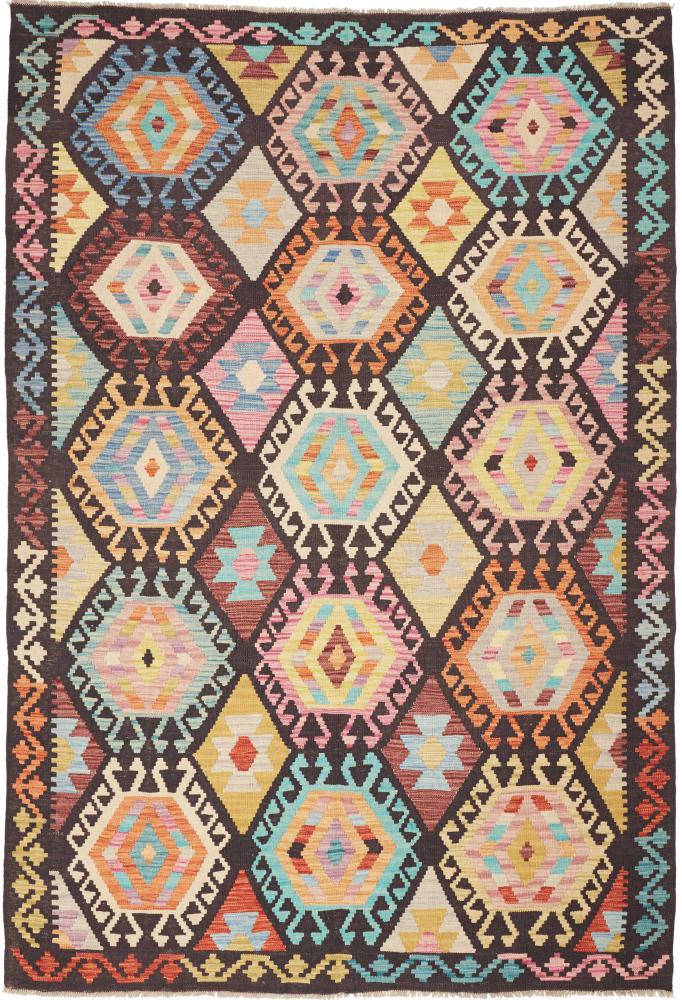 Tapete afegão Kilim Afegão 246x170 246x170, Tapete persa Tecido à mão