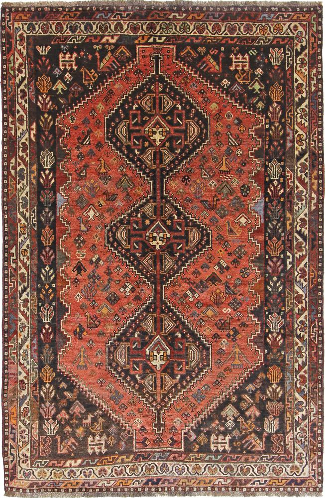 Persisk tæppe Ghashghai 259x171 259x171, Persisk tæppe Knyttet i hånden