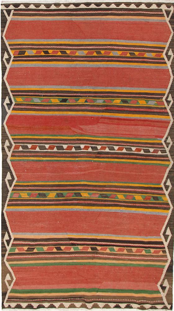 Tapete persa Kilim Fars Azerbaijan Antigo 305x174 305x174, Tapete persa Tecido à mão