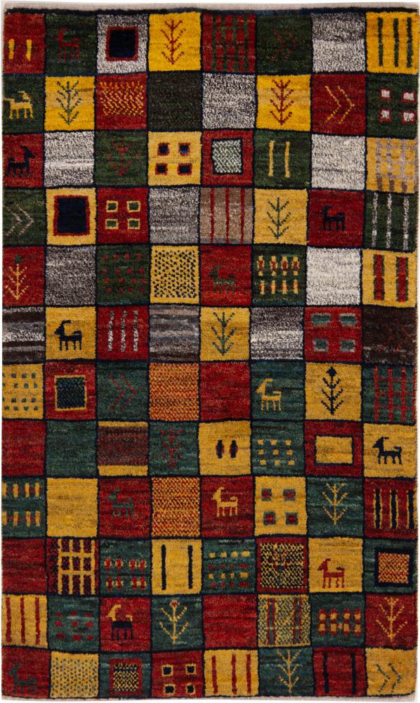 Tappeto persiano Persia Gabbeh Nomad 127x81 127x81, Tappeto persiano Annodato a mano