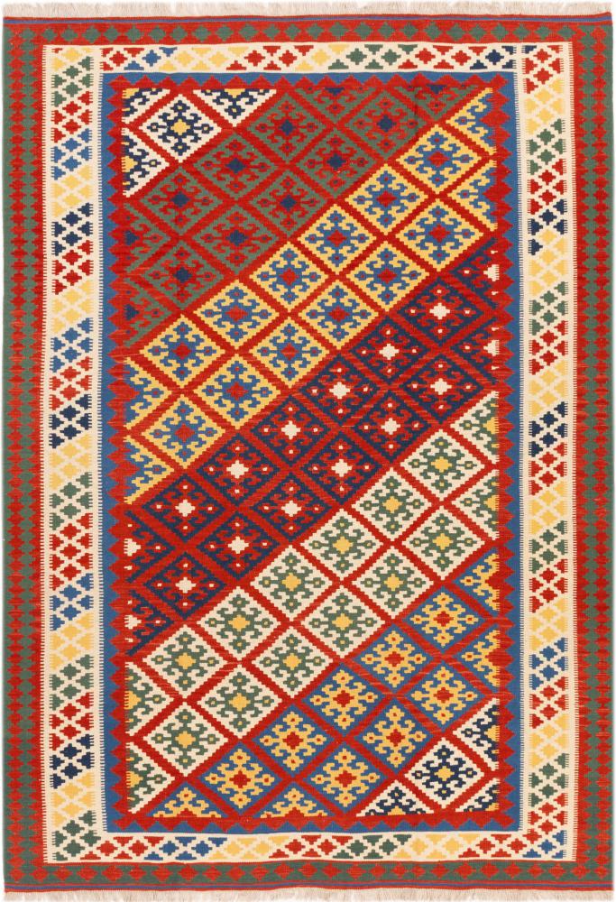 Persisk matta Kilim Fars Shiraz 289x202 289x202, Persisk matta handvävd 