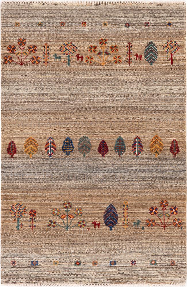 Perzisch tapijt Perzisch Gabbeh Loribaft Tabiibaft 124x82 124x82, Perzisch tapijt Handgeknoopte