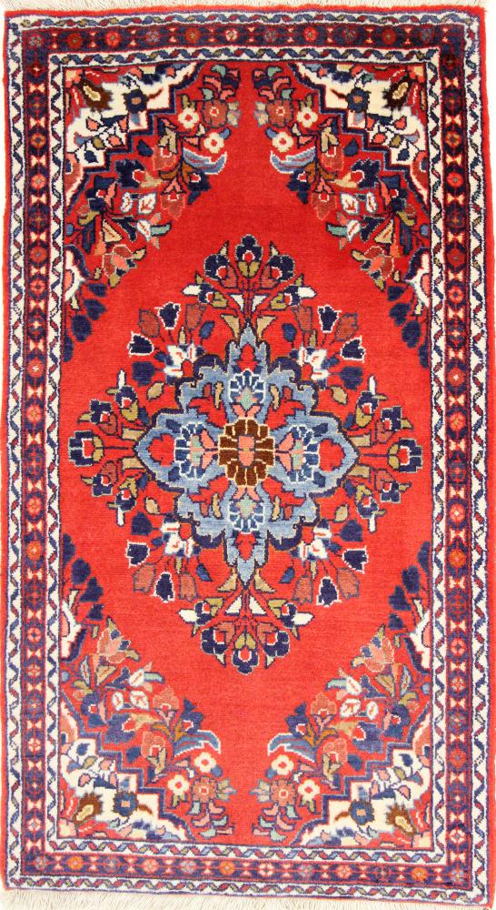 Persian Rug Sarouk 119x64 119x64, Persian Rug Knotted by hand