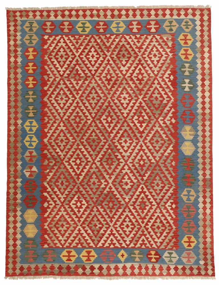 Tapete persa Kilim Fars 345x265 345x265, Tapete persa Tecido à mão