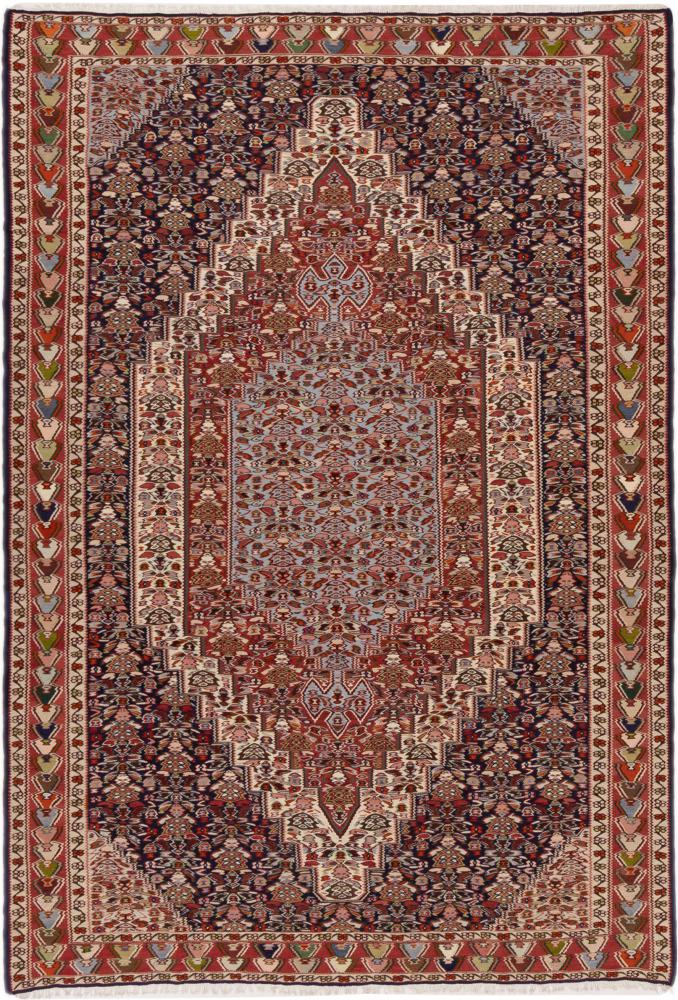 Tapete persa Kilim Senneh 299x204 299x204, Tapete persa Atado à mão