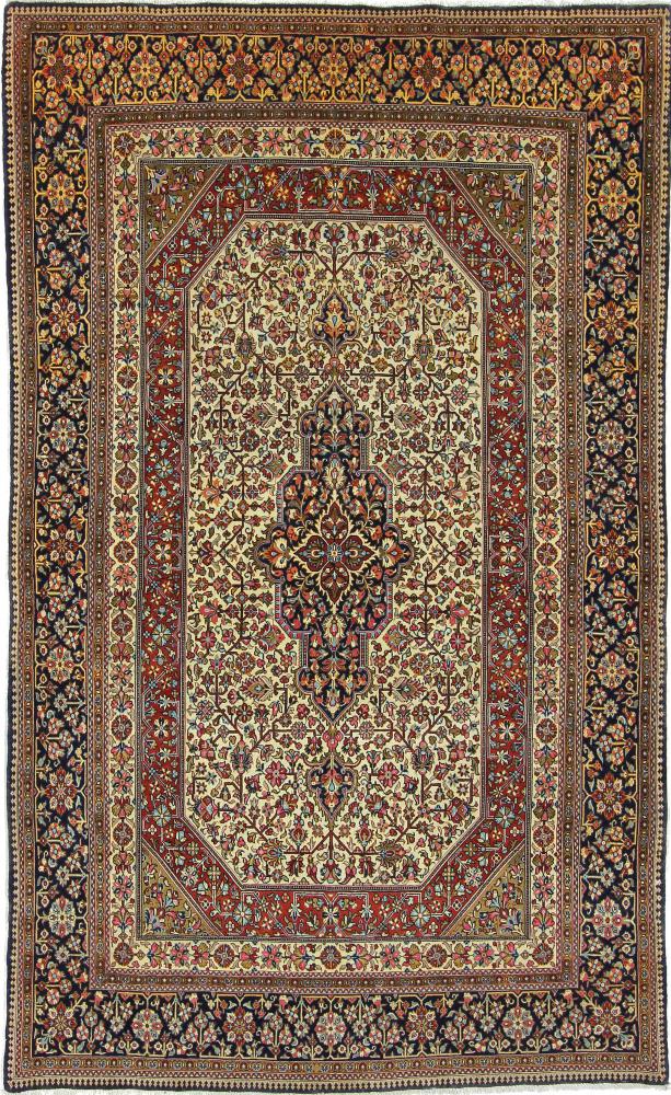 Tappeto persiano Qum Kork 221x135 221x135, Tappeto persiano Annodato a mano