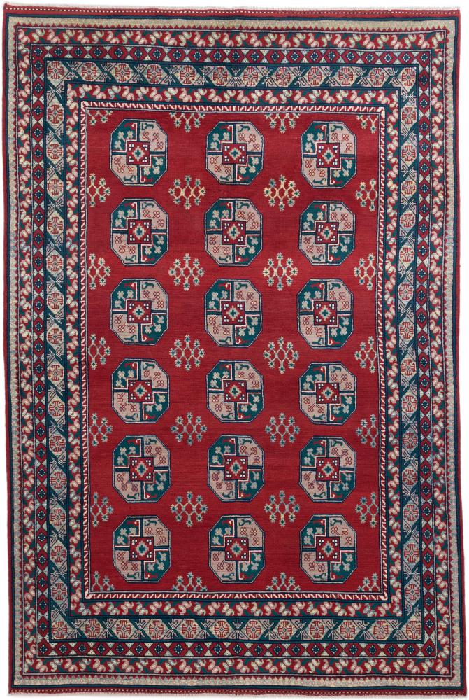 Afghan rug Afghan Akhche 9'9"x6'7" 9'9"x6'7", Persian Rug Knotted by hand