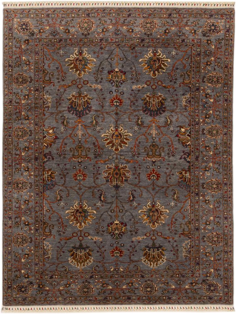 Afghan rug Arijana Klasssik 221x169 221x169, Persian Rug Knotted by hand