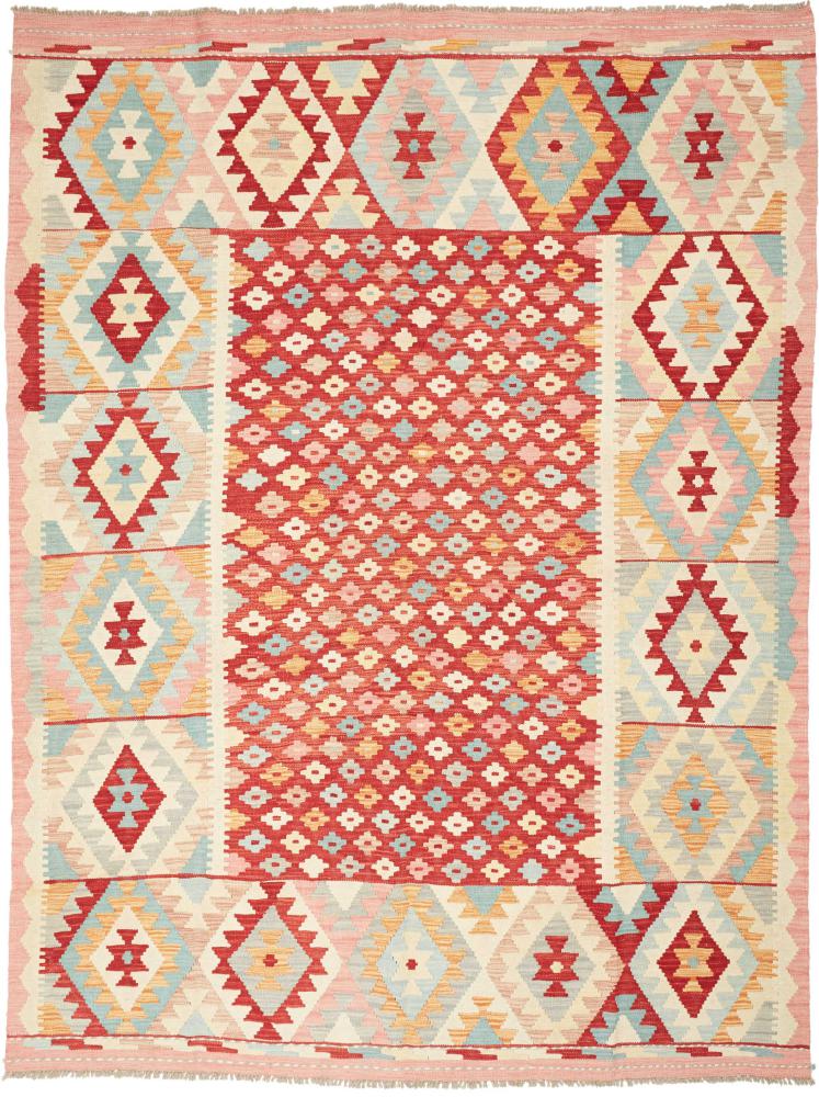 Afghanischer Teppich Kelim Afghan 245x181 245x181, Perserteppich Handgewebt