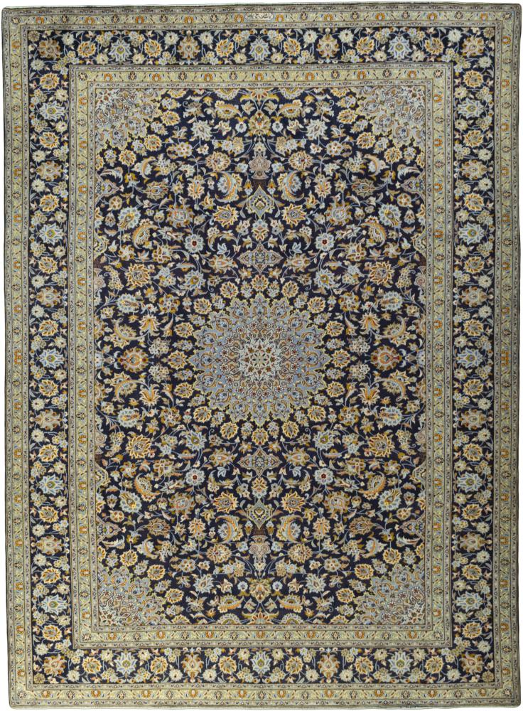 Tappeto persiano Keshan 414x308 414x308, Tappeto persiano Annodato a mano