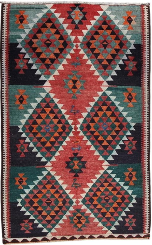 Covor persan Chilim Fars Antic 251x156 251x156, Covor persan Lucrate de mână