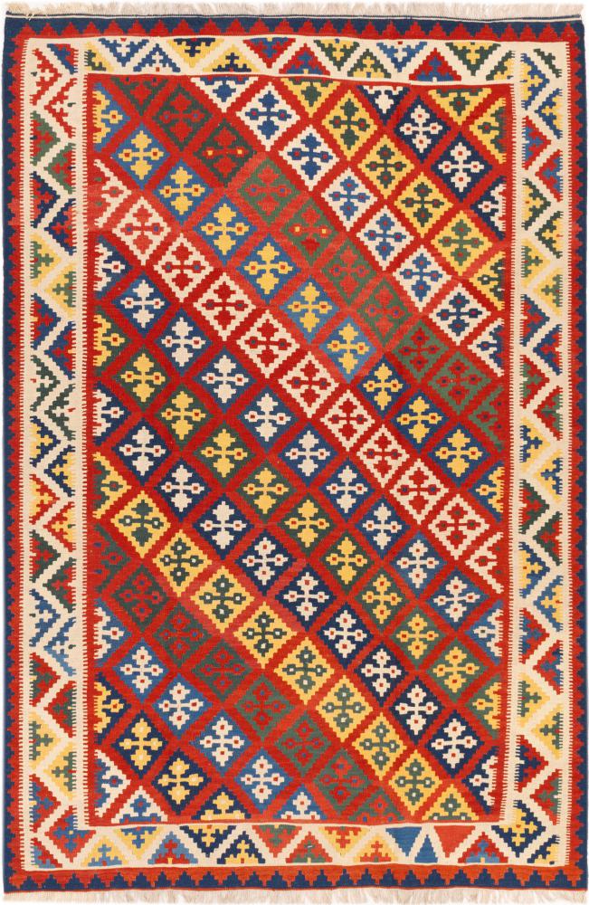 Perzisch tapijt Kilim Fars Shiraz 309x207 309x207, Perzisch tapijt Handgeweven