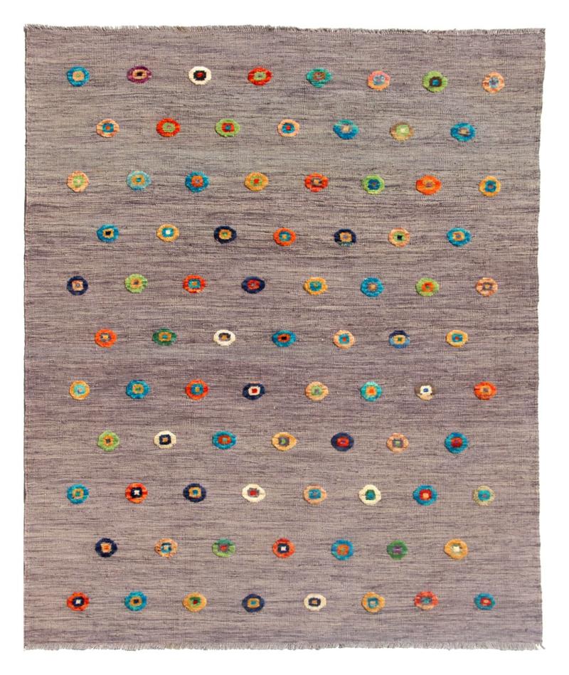 Alfombra afgana Kilim Afghan Nimbaft Edition 200x152 200x152, Alfombra persa Tejido a mano