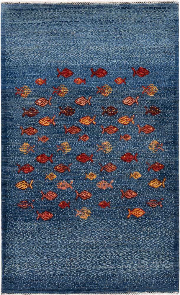 Perzisch tapijt Perzisch Gabbeh Loribaft Tabiibaft 139x83 139x83, Perzisch tapijt Handgeknoopte