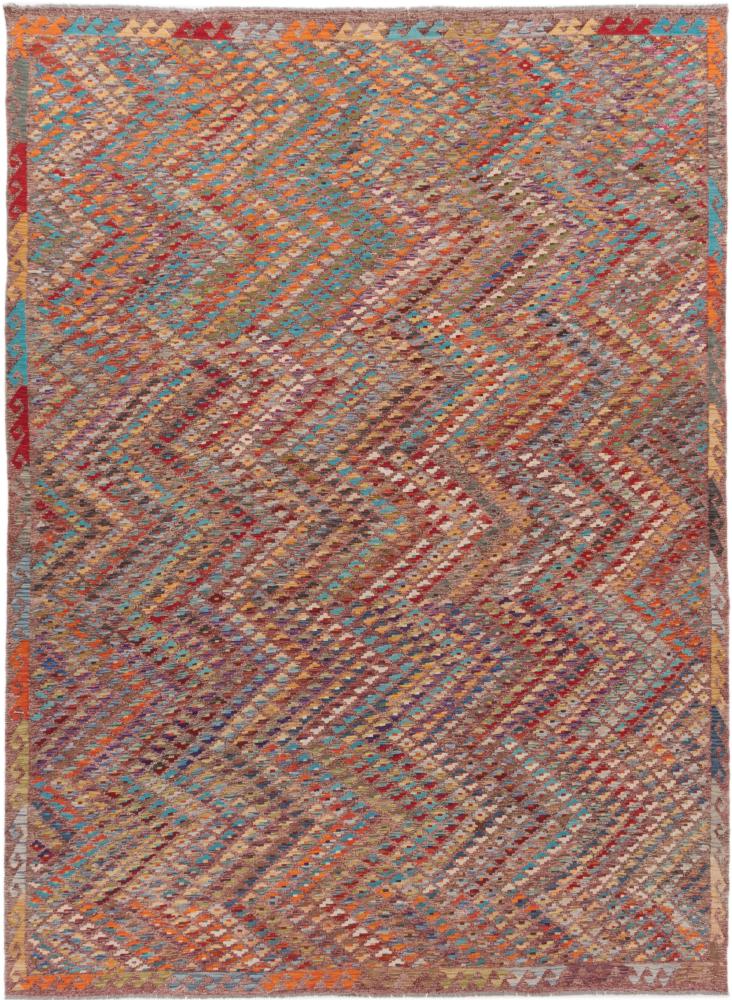 Tapete afegão Kilim Afegão 357x255 357x255, Tapete persa Tecido à mão