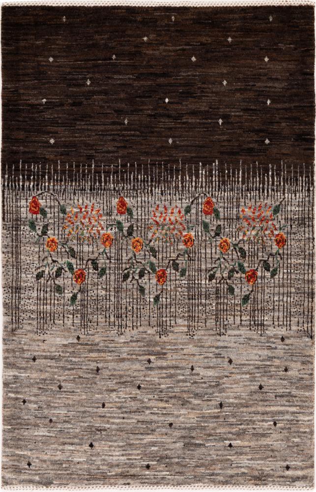 Perzisch tapijt Perzisch Gabbeh Loribaft Tabiibaft 134x87 134x87, Perzisch tapijt Handgeknoopte