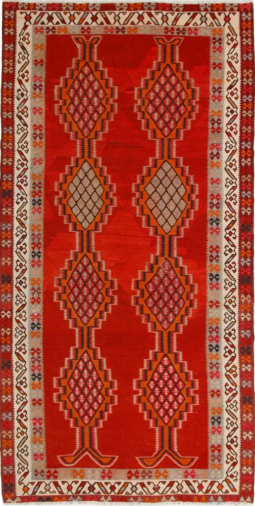 Tapete persa Kilim Fars Azerbaijan Antigo 380x193 380x193, Tapete persa Tecido à mão