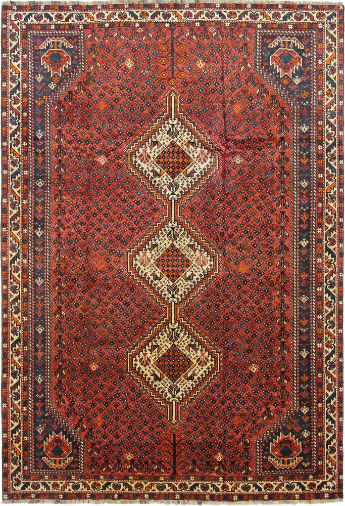 Tapete persa Ghashghai 306x208 306x208, Tapete persa Atado à mão