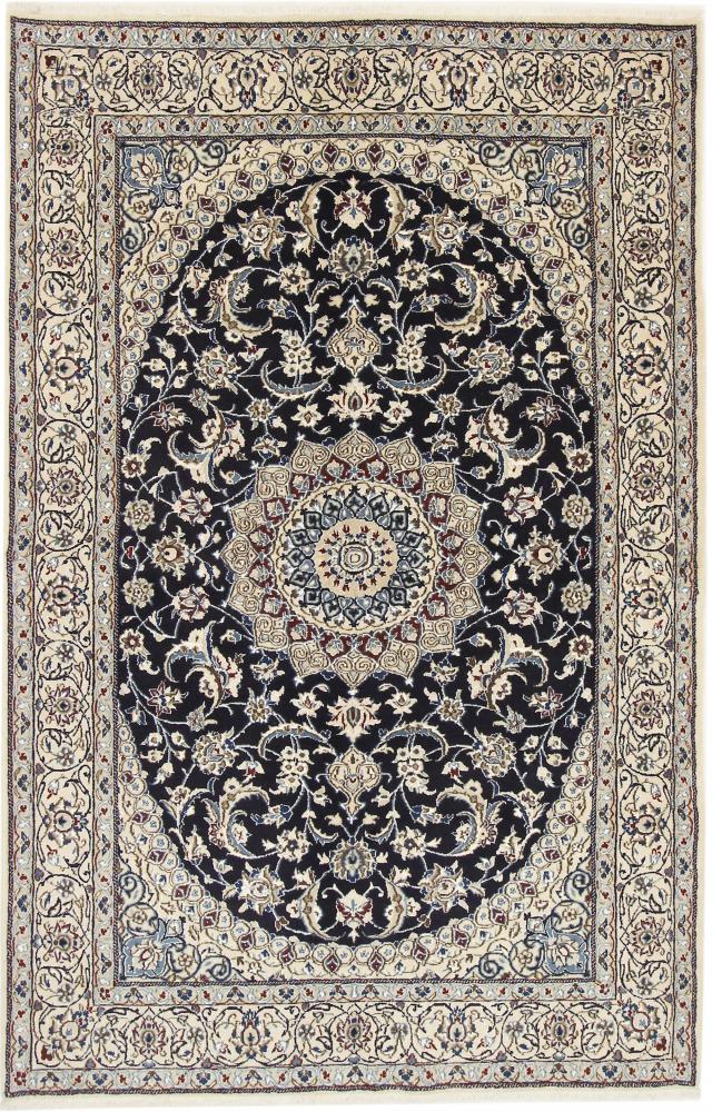 Persisk tæppe Nain 9La 236x152 236x152, Persisk tæppe Knyttet i hånden