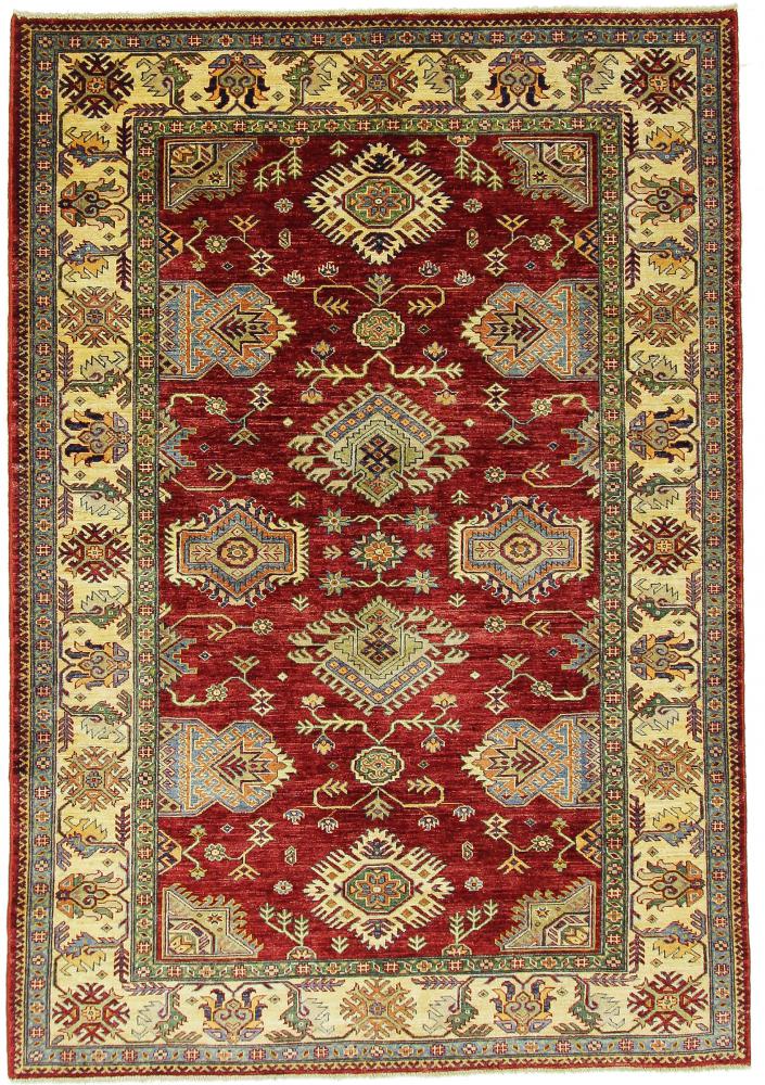 Afghaans tapijt Super Kazak 241x186 241x186, Perzisch tapijt Handgeknoopte