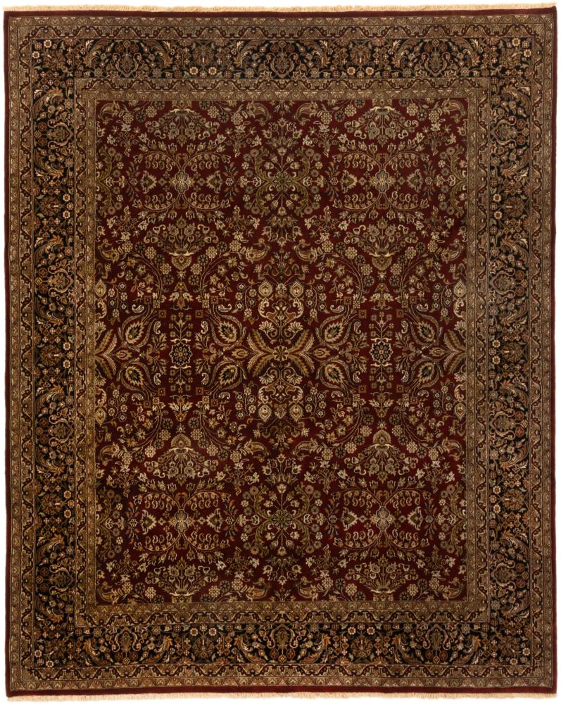 Tapis indien Indo Kashan 302x245 302x245, Tapis persan Noué à la main