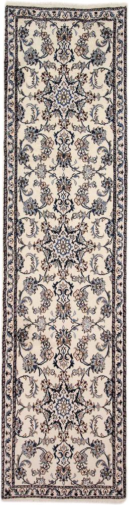 Persisk tæppe Nain 291x80 291x80, Persisk tæppe Knyttet i hånden