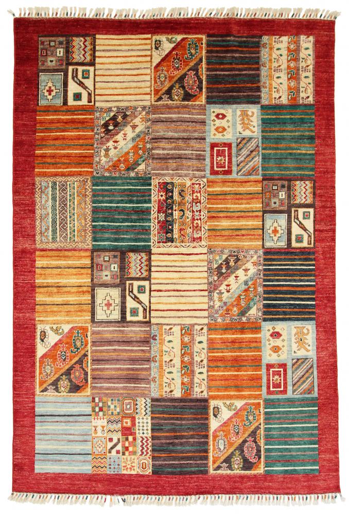 Tapete paquistanês Arijana Patchwork 243x166 243x166, Tapete persa Atado à mão