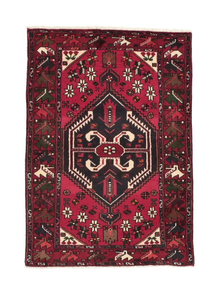 Persian Rug Hamadan 141x99 141x99, Persian Rug Knotted by hand