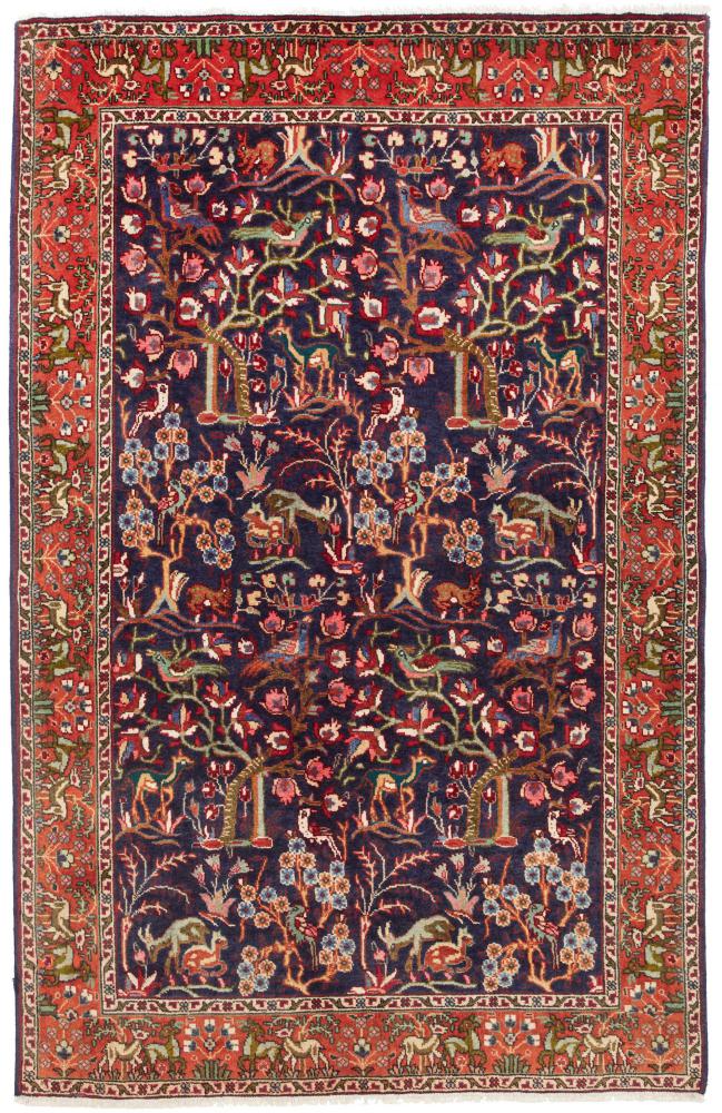 Persian Rug Tabriz 40Raj 152x99 152x99, Persian Rug Knotted by hand