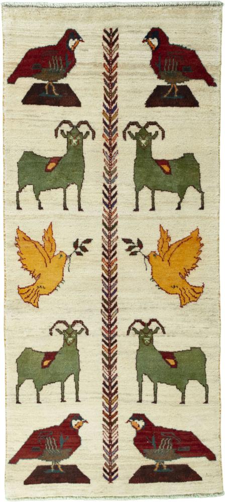Tapis persan Persan Gabbeh Limited 175x77 175x77, Tapis persan Noué à la main