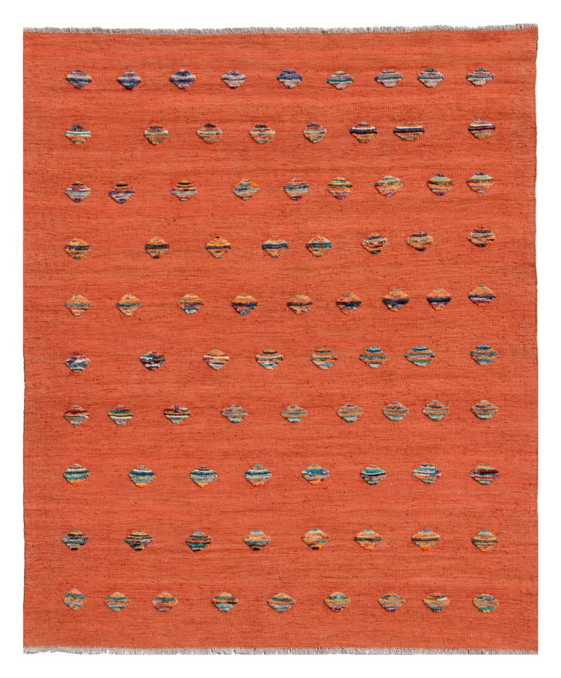 Alfombra afgana Kilim Afghan Nimbaft Edition 199x152 199x152, Alfombra persa Tejido a mano