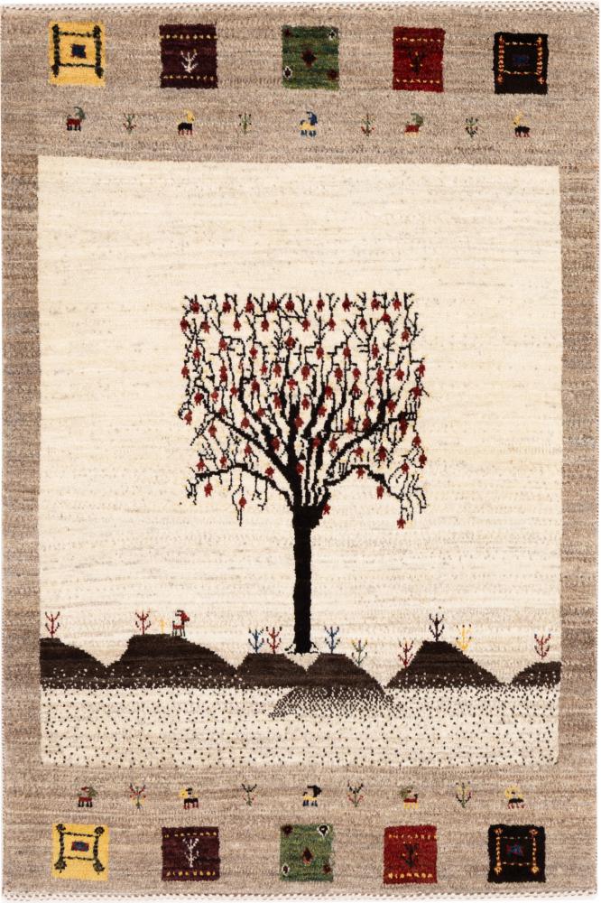 Perzisch tapijt Perzisch Gabbeh Loribaft Tabiibaft 124x84 124x84, Perzisch tapijt Handgeknoopte