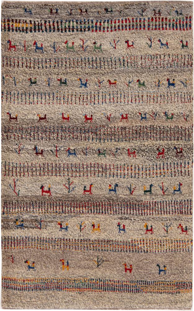 Perserteppich Perser Gabbeh Nomad 4'3"x2'8" 4'3"x2'8", Perserteppich Handgeknüpft