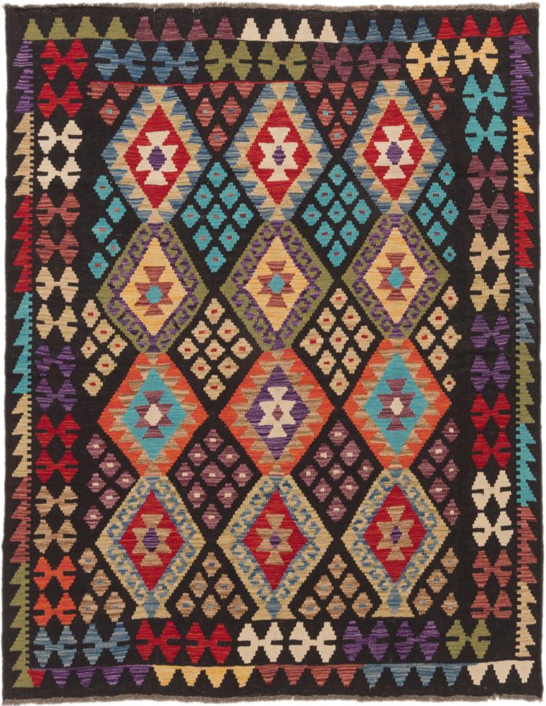 Tapete afegão Kilim Afegão 192x150 192x150, Tapete persa Tecido à mão