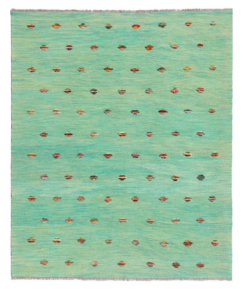 Alfombra afgana Kilim Afghan Nimbaft Edition 232x184 232x184, Alfombra persa Tejido a mano