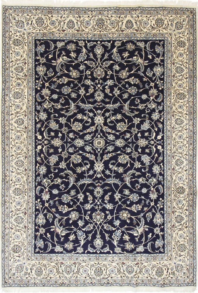 Persian Rug Nain 9La 9'8"x6'6" 9'8"x6'6", Persian Rug Knotted by hand