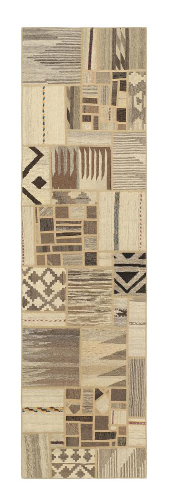 Covor persan Chilim Patchwork 301x79 301x79, Covor persan Lucrate de mână