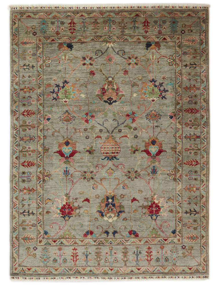 Pakistani rug Arijana Shaal 210x156 210x156, Persian Rug Knotted by hand