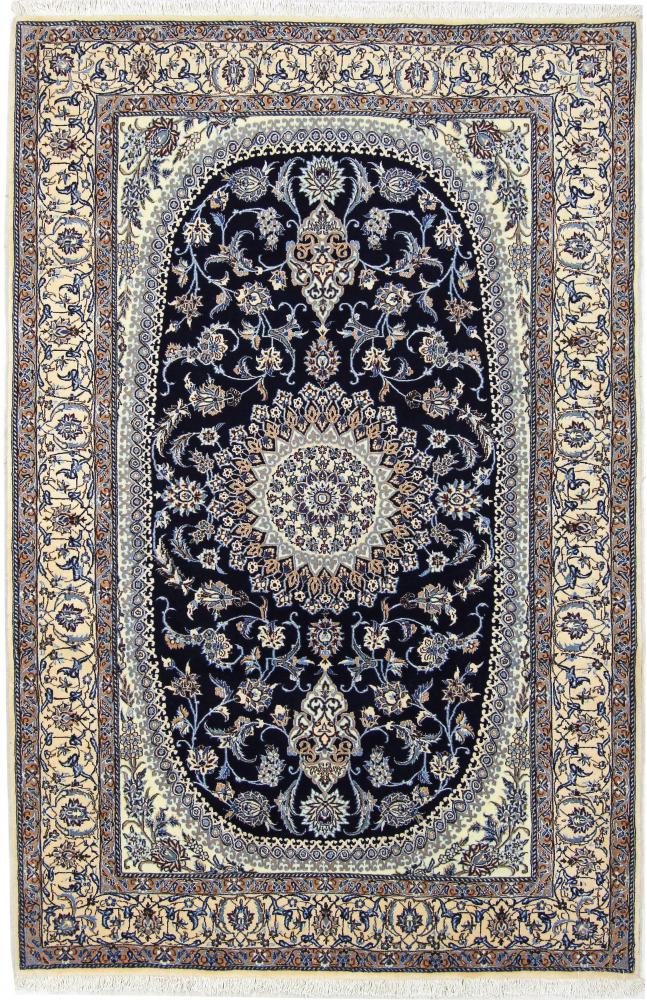 Persian Rug Nain 6La 199x130 199x130, Persian Rug Knotted by hand