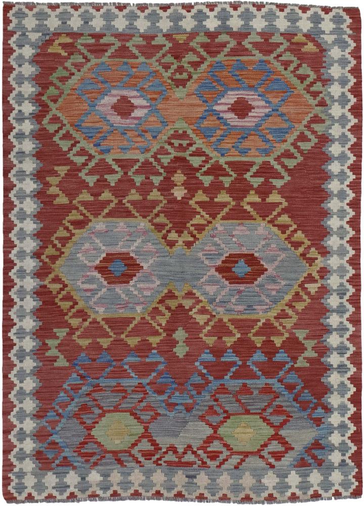 Afghanischer Teppich Kelim Afghan 172x123 172x123, Perserteppich Handgewebt