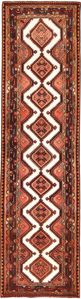 Persian Rug Lori Chenar 9'7"x2'6" 9'7"x2'6", Persian Rug Knotted by hand